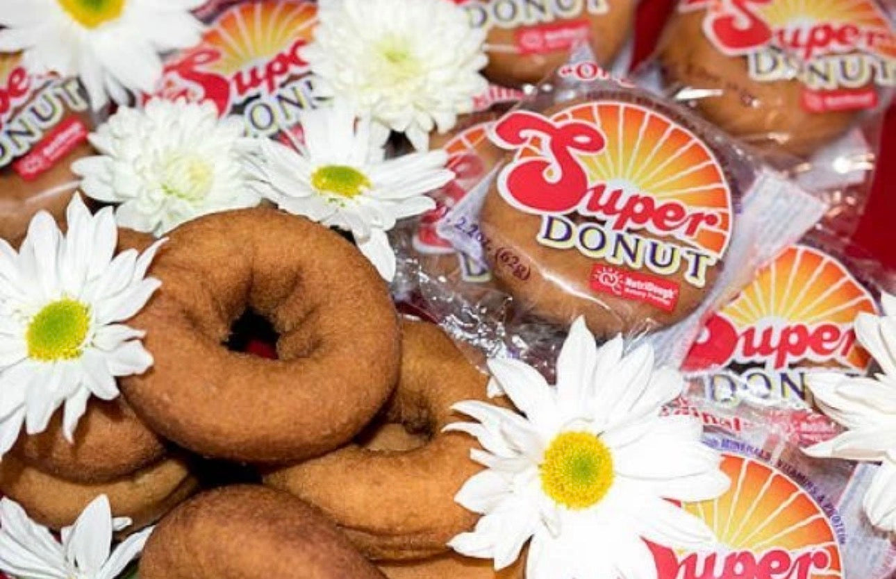 Super Bakery Original SUPER DONUT, 2.25 Ounce 40 Donuts