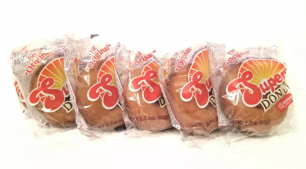 The Original SUPER DONUT 10 Pack Healthy and Nutritional READ DESCRIPTION