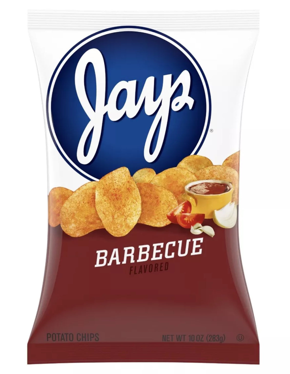 3 Pack Jays BBQ Big Bag Potato Chips 10oz Bags A Chicago Classic