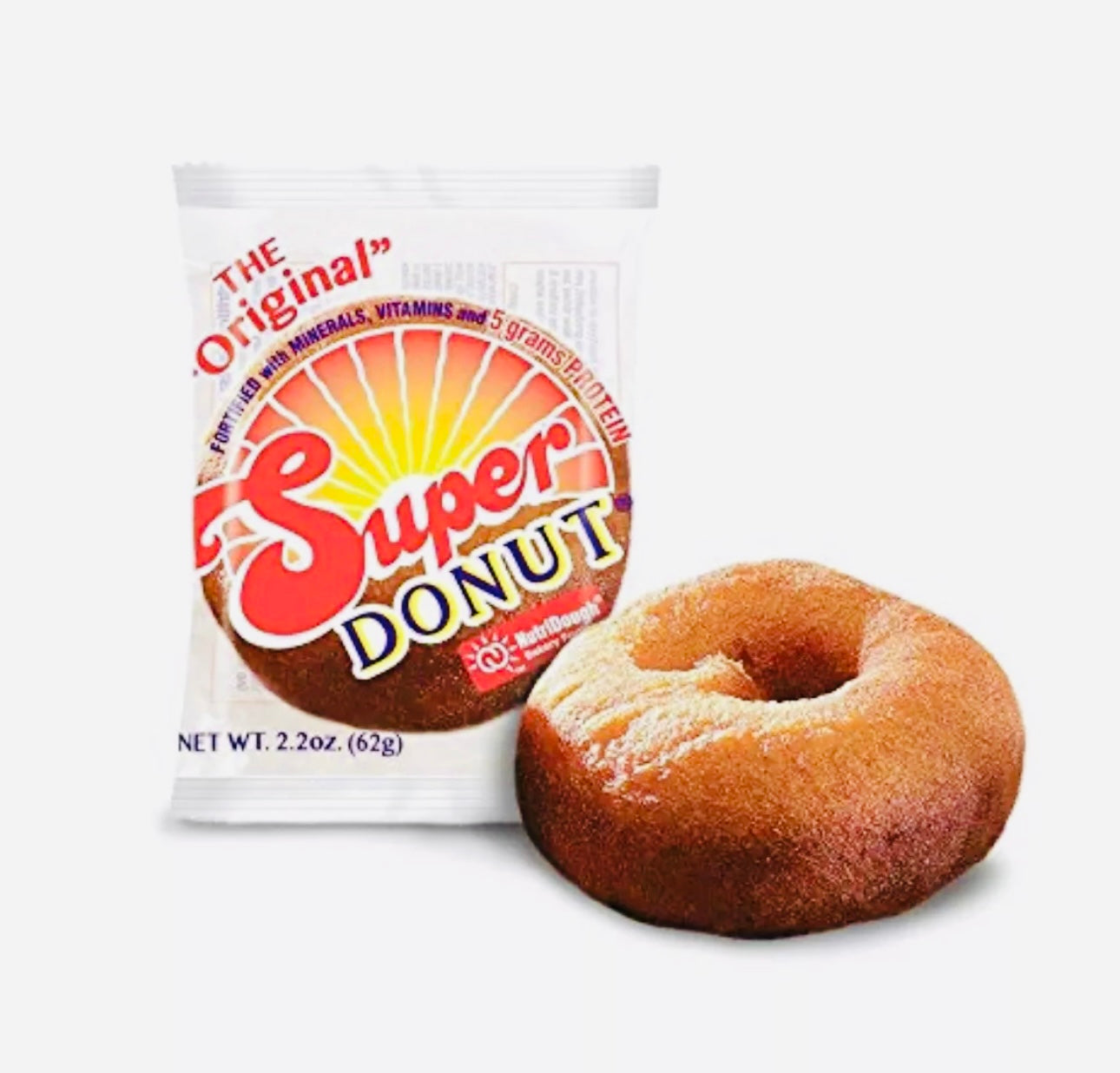 Original SUPER DONUT Sampler 4 Pack Healthy and Nutritional Keep Frozen