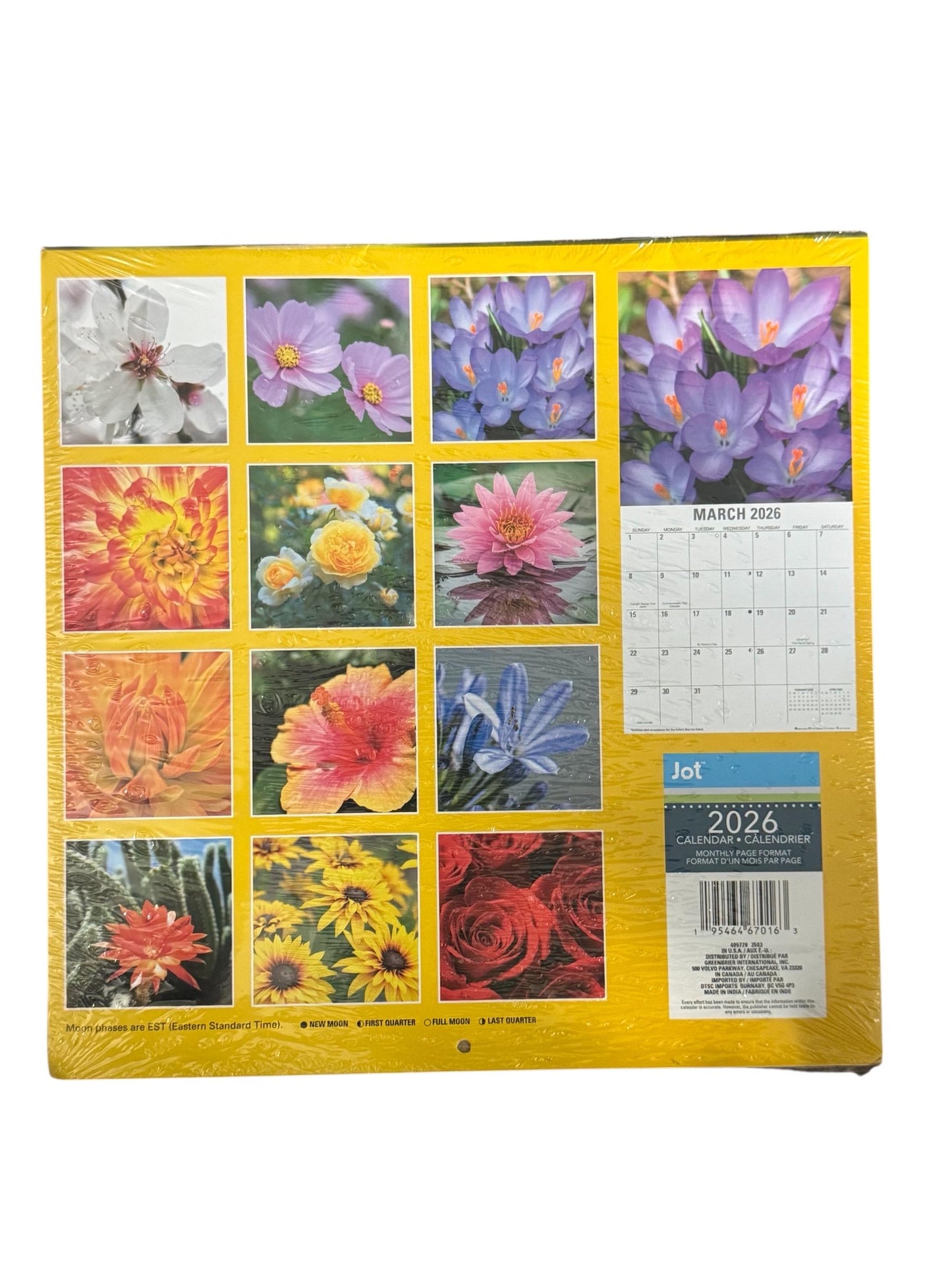2026 Blossoms & Butterflies Wall Calendars Bundle: Monthly Planner Set
