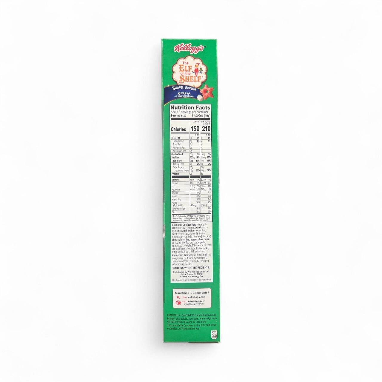 Limited Edition ELF on A SHELF & Cap’n Holiday/Christmas Breakfast Cereal Pack