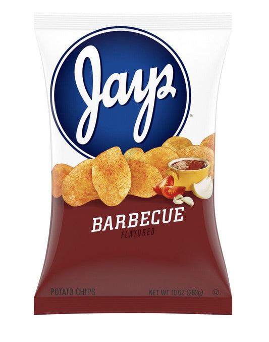 3 Pack Jays BBQ Big Bag Potato Chips 10oz Bags  A Chicago Classic