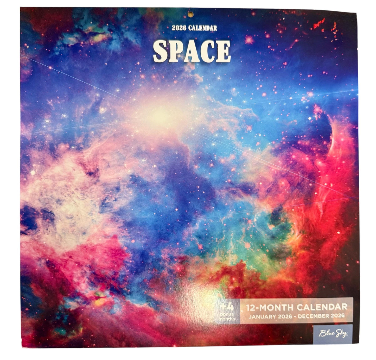 2026 SPACE 12” X 24” 16 Month Wall Calendar New