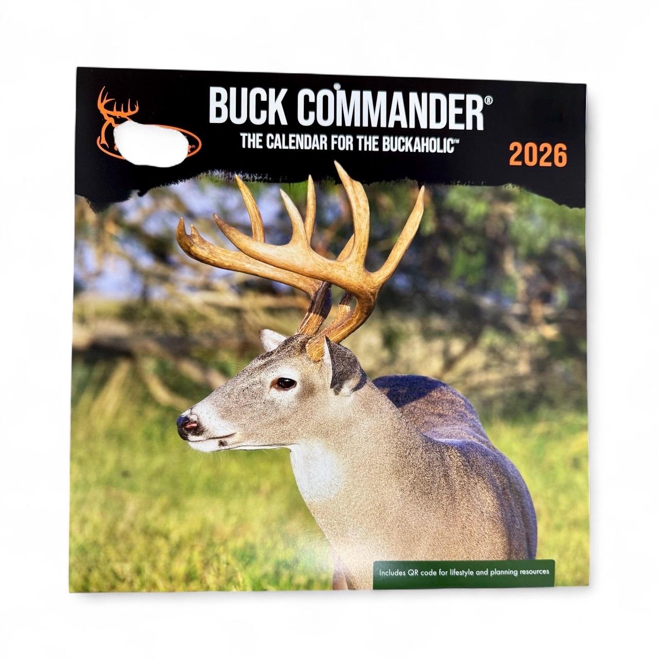 2026 Buck Commander 12” X 24” 16 Month Wall Calendar New