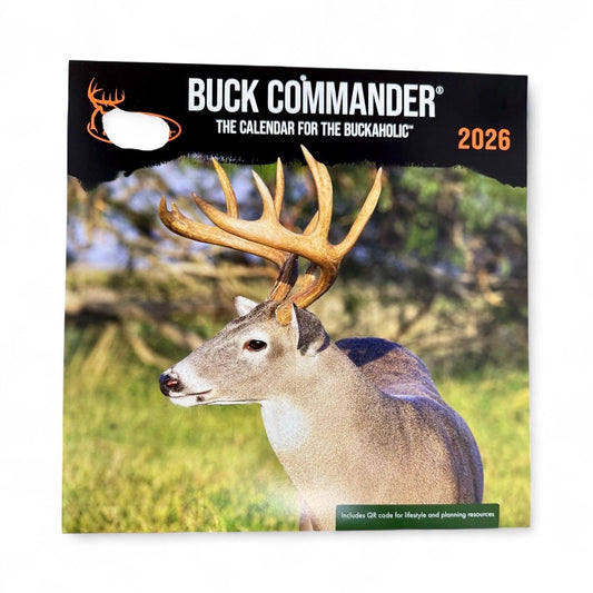 2026 Buck Commander 12” X 24” 16 Month Wall Calendar New