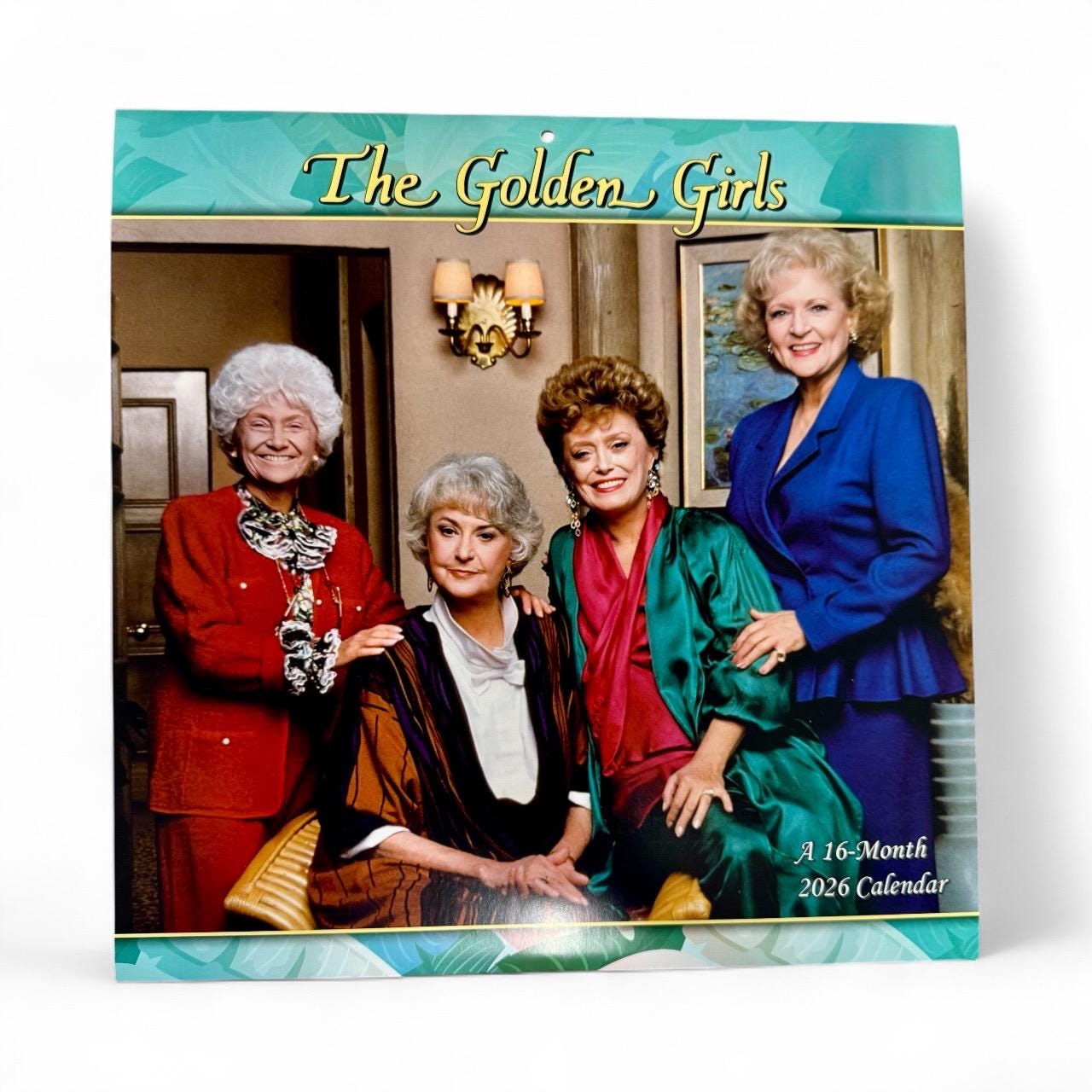 2026 The Golden Girls 12” X 24” 16 Month Wall Calendar New