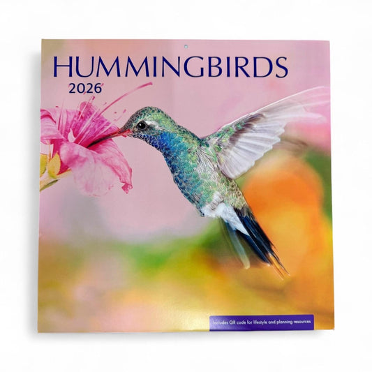 2026 HUMMINGBIRDS 12” X 24” 16 Month Wall Calendar New