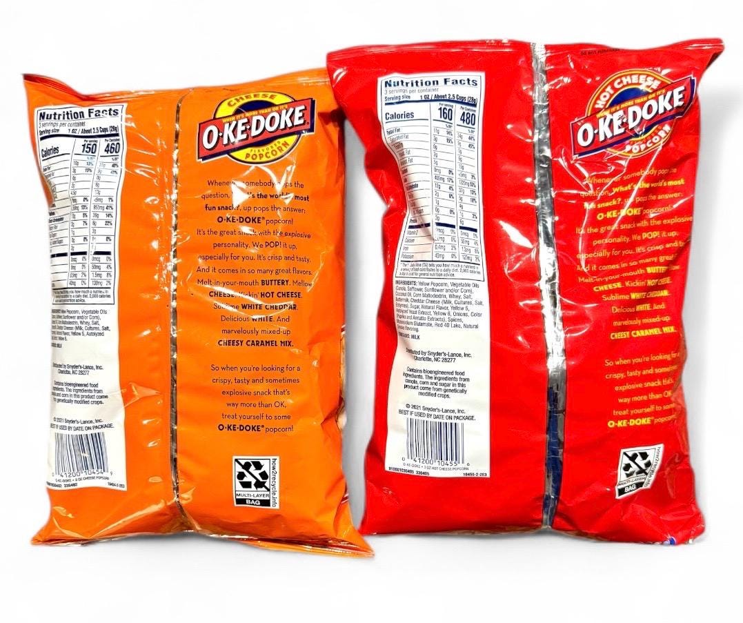 Jays SNACK PACK 6 Variety Potato Chip Bags With Free Mystery Bag! 7 Bags