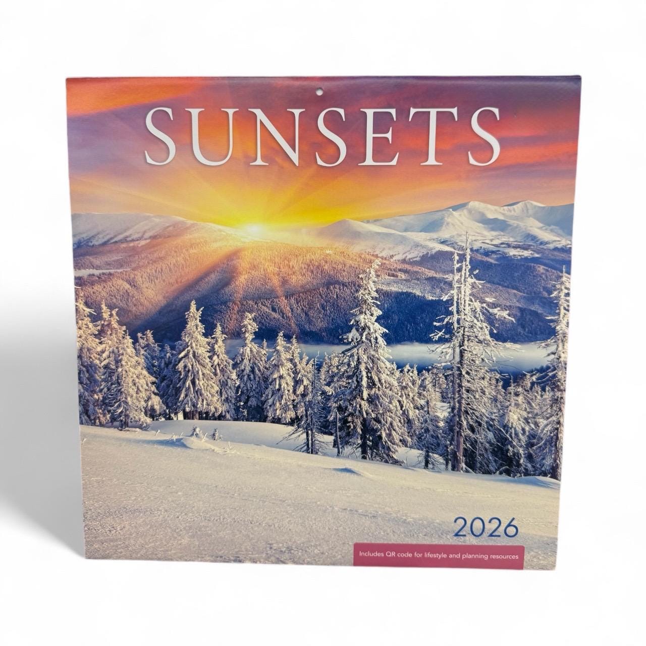 2026 SUNSETS 12” X 12” 16 Month Wall Calendar NEW 12”x24” Opened
