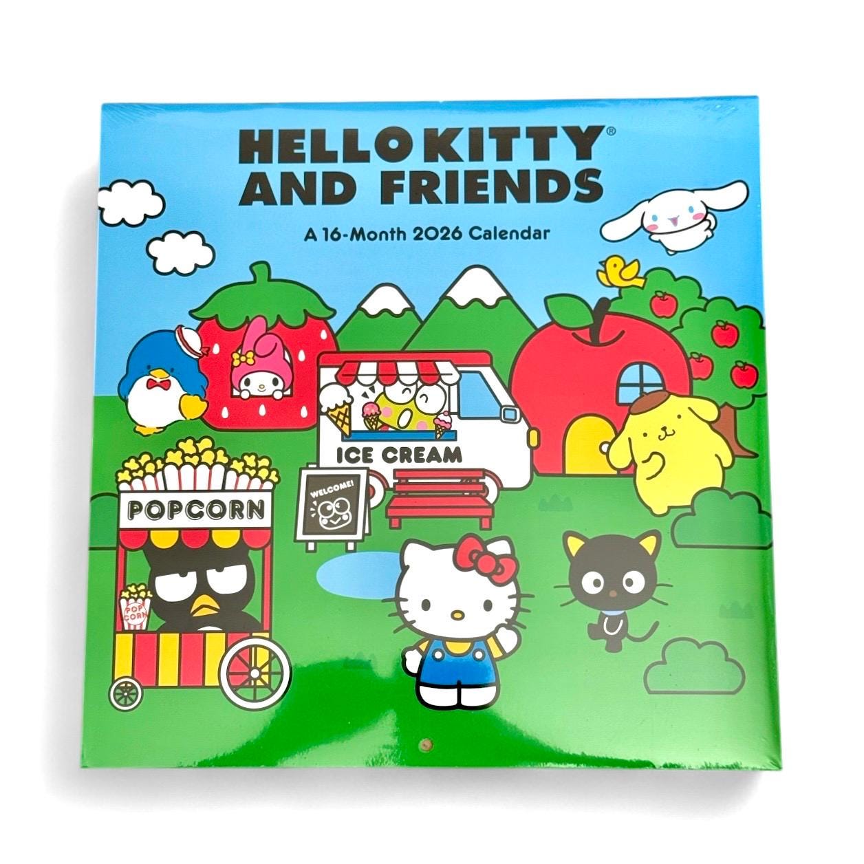 2026 Hello Kitty and Friends Wall Calendar, 16-Month