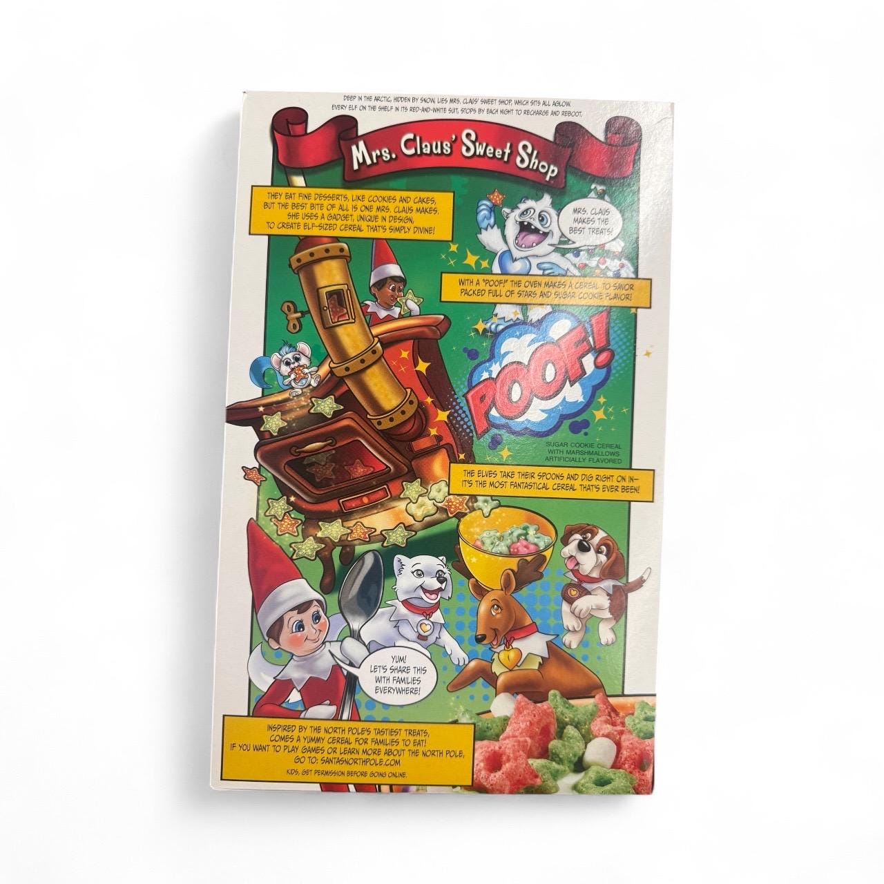 Limited Edition ELF on A SHELF & Cap’n Holiday/Christmas Breakfast Cereal Pack