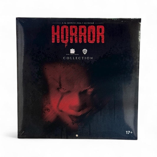2026 Horror Movies Wall Calendar, 16-Month 12"x12"