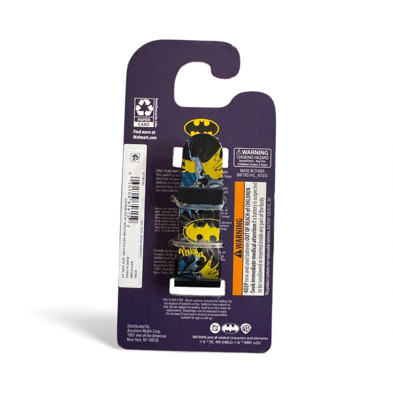 BATMAN LED Watch With Digital Display & Adjustable Band