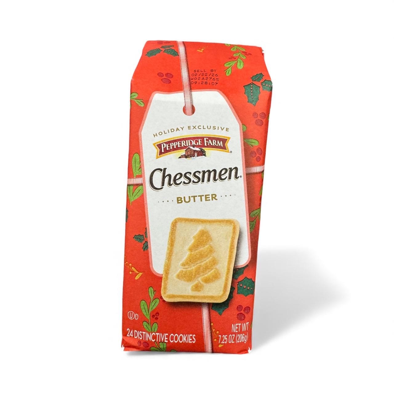 Chessman Butter Cookies 2 Pack 48 Cookies Flavored NEW
