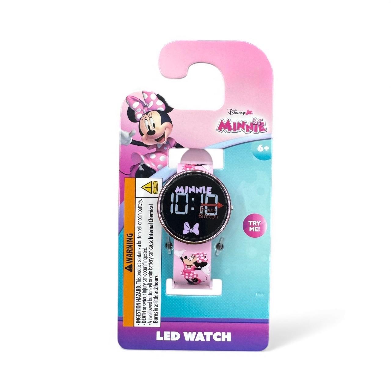 Disney Minnie LED Watch With Digital Display & Adjustable Band