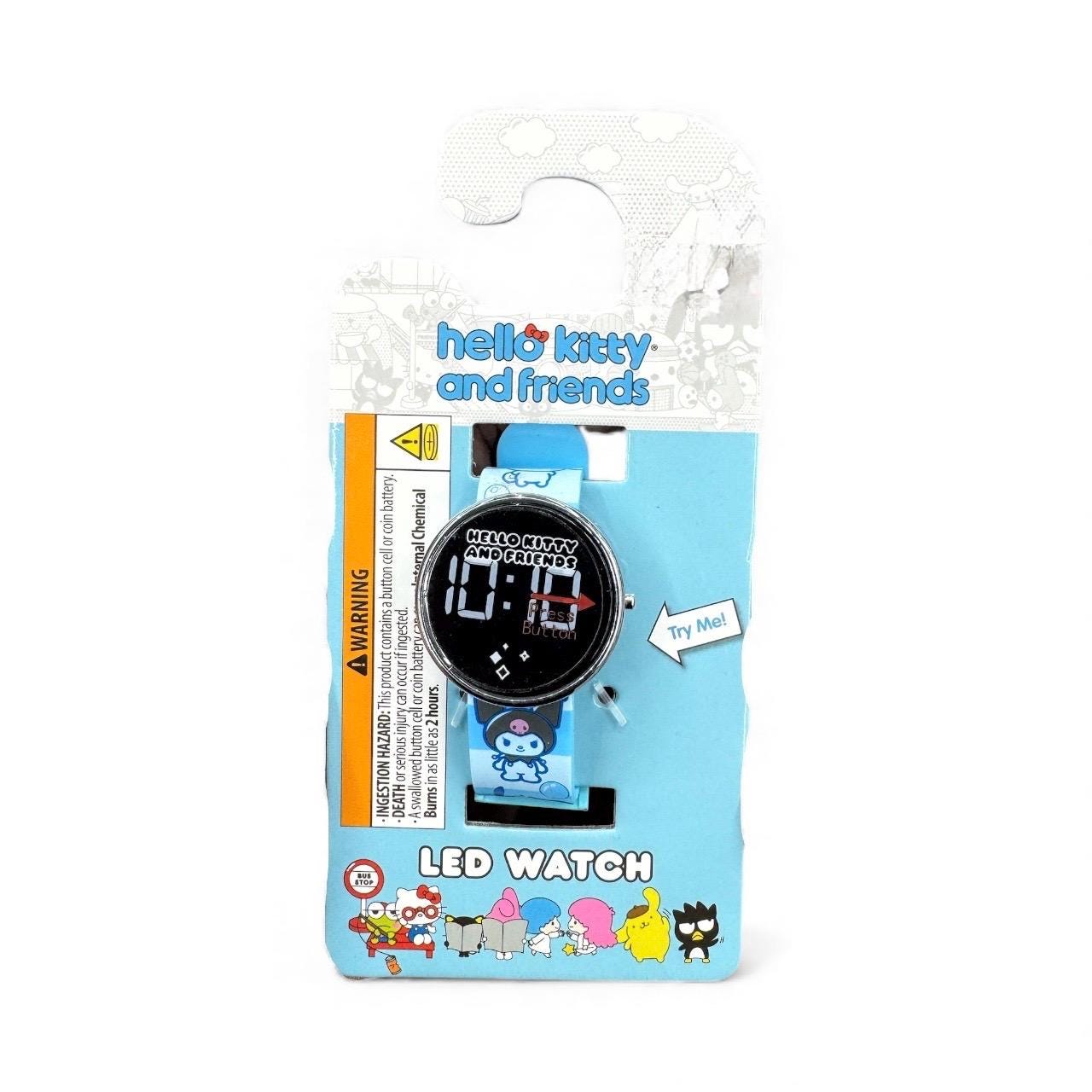 BLUEY LED Watch With Digital Display & Adjustable Band